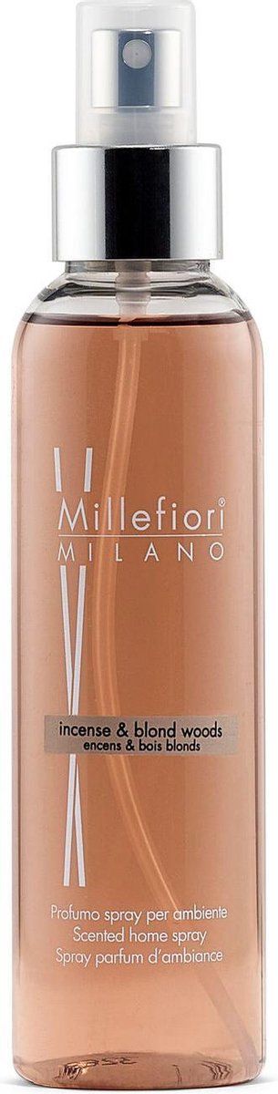 Millefiori Milano, MILANO, Home spray 150ml, Incense & Blond Woods - Dopredaj