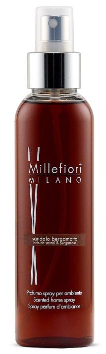 Millefiori, MILANO, Home spray 150ml, Sandalo Bergamotto, Santalové drevo a bergamot