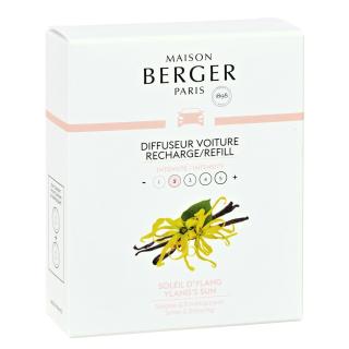 Maison Berger Paris, Náhradná náplň vône do auta Ylang´s sun, Slnečný ylang, 2ks v balení - Dopredaj 6422