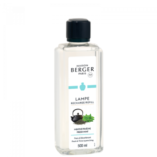 Maison Berger Paris, Náplň do katalytickej lampy 500ml, Fresh mint, Mäta z Rijádu - Dopredaj 115121