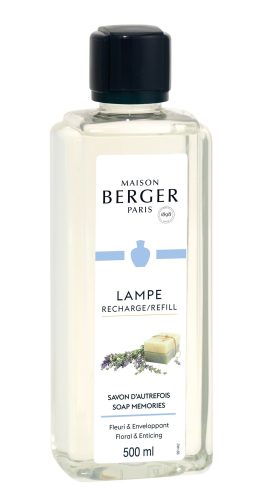 Maison Berger Paris, Náplň do katalytickej lampy 500ml, Soap memories, Mydlové bublinky