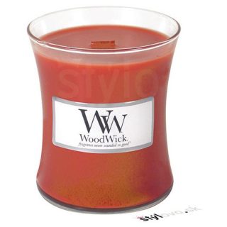 Woodwick, Vonná Sviečka Classic, Cinnamon Chai 275g, Škorica a vanilka 92104