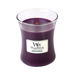 Woodwick, Vonná Sviečka Classic, Spiced blackberry 275g, Pikantná ostružina 92078