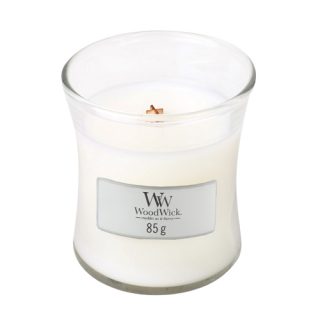 Woodwick, Vonná Sviečka Classic, White tea and jasmine 85g, Biely čaj a jazmín 98062