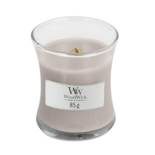 Woodwick, Vonná Sviečka Classic, Wood Smoke 85g, Dym z cédrového dreva - Dopredaj 98075