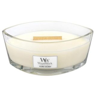 Woodwick, Vonná Sviečka Hearthwick, Island Coconut 453,6g, Kokosový ostrov 76115