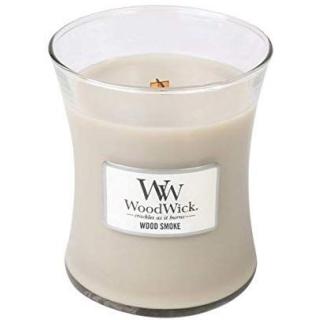 Woodwick, Vonná Sviečka Classic, Wood Smoke 275g, Dym z cédrového dreva - Dopredaj 92075