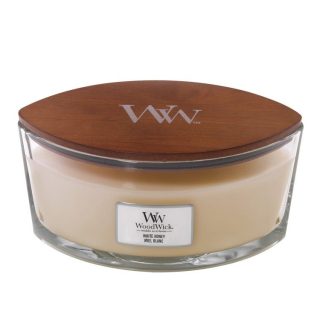 Woodwick, Vonná Sviečka Hearthwick, White Honey 453,6g, Biely med 76026