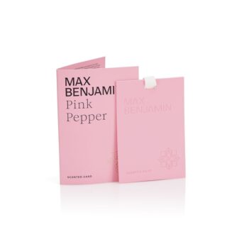 Max Benjamin, Classic, Luxusná Vonná karta, Pink Pepper, 1 ks v balení, Ružové korenie MB-Card37