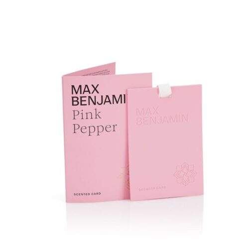 Max Benjamin, Pink Pepper, Vonná karta
