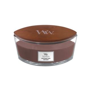 Woodwick, Vonná Sviečka Hearthwick, Stone washed suede 453,6g, Semiš - Dopredaj 1666261