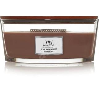 Woodwick, Vonná Sviečka Hearthwick, Stone washed suede 453,6g, Semiš - Dopredaj 1666261