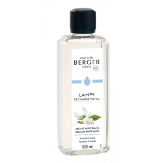 Maison Berger Paris, Náplň do katalytickej lampy 500ml, Delicate white musk, Jemné biele pižmo 115091