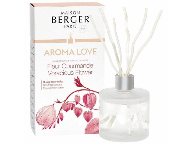 Maison Berger Paris, Aróma difuzér AROMA LOVE 180ml, Voracious flower, Gurmánsky kvet 6226