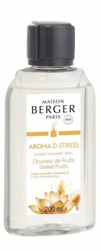 Maison Berger Paris, Náplň do difuzéru 200ml, Aroma D-stress, Sweet fruits, Sladké ovocie