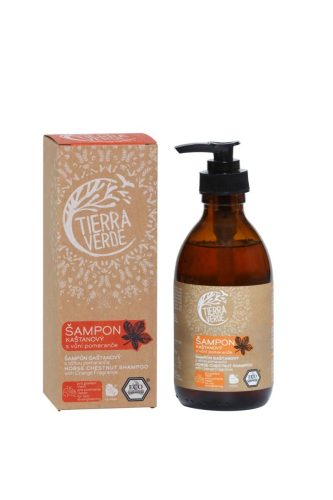 Tierra Verde, Gaštanový šampón s vôňou pomaranča, 230ml