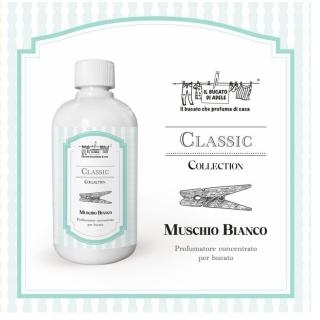 IL BUCATO DI ADELE, Classic collection, Parfém do prania 500ml, Muschio Bianco, Biele pižmo CL500-MB