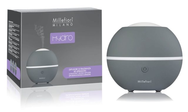 Millefiori, Hydro, Ultrasonický difuzér Half Sphere šedý 1DUSF