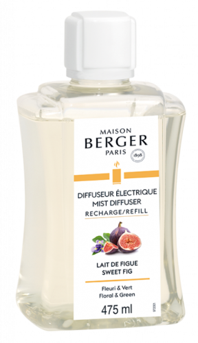 Maison Berger Paris, AROMA, náplň do elektrického difuzéra Aroma, Sweet fig, Figové mlieko, 475ml
