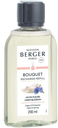 Maison Berger Paris, Náplň do difuzéru 200ml, Linen blossom, Ľanový kvet