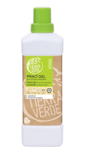 Tierra Verde, Prací gél z mydlových orechov pre citlivú pokožku, 1000ml