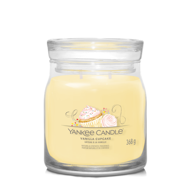 Yankee Candle, Signature Sviečka Vanilla Cupcake, 368g 1630003E