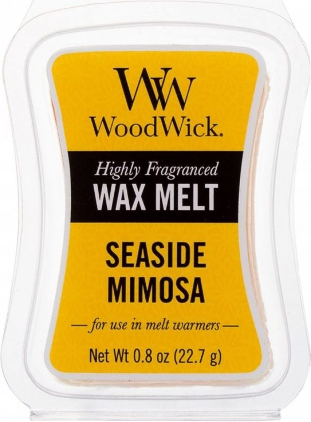 Woodwick, Vonný Vosk, Seaside mimosa 22,7g, Prímorský koktejl - Dopredaj 57085