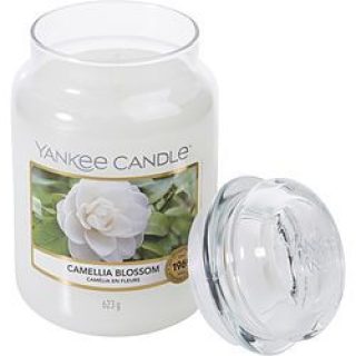 Yankee Candle, Vonná Sviečka Camellia Blossom 623g, Kvet Kamélie - Dopredaj 35600