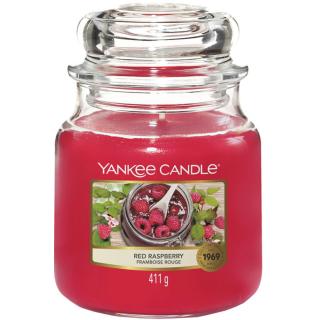 Yankee Candle, Vonná Sviečka Red Rasberry 411g, Červená Malina - Dopredaj 1323187
