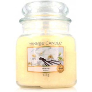 Yankee Candle, Vonná Sviečka Vanilla 411g, Vanilka - Dopredaj 1507744