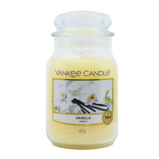 Yankee Candle, Vonná Sviečka Vanilla 623g, Vanilka - Dopredaj 1507743