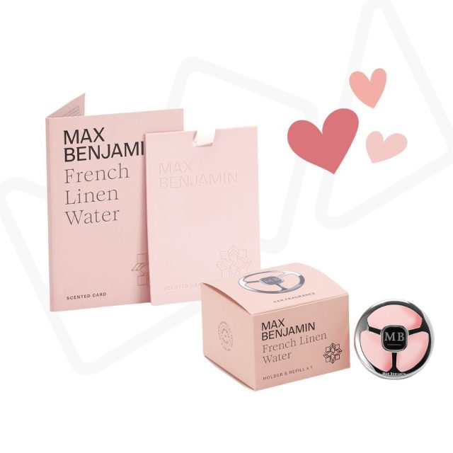 Valentínsky set Max Benjamin French Linen Water