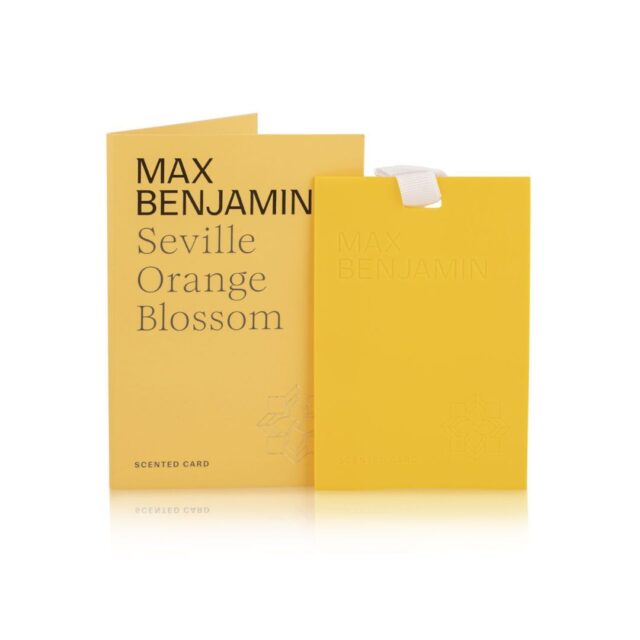 Max Benjamin, Vonná karta, Seville Orange Blossom, Sevillský pomarančový kvet, 1 ks  RB-SC12