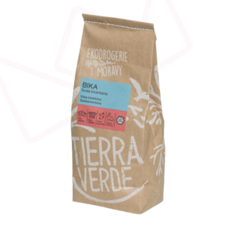 Tierra Verde, Bika, Sóda bikarbóna, Hydrogénuhličitan sodný (papierové vrecko 1 kg)  00040