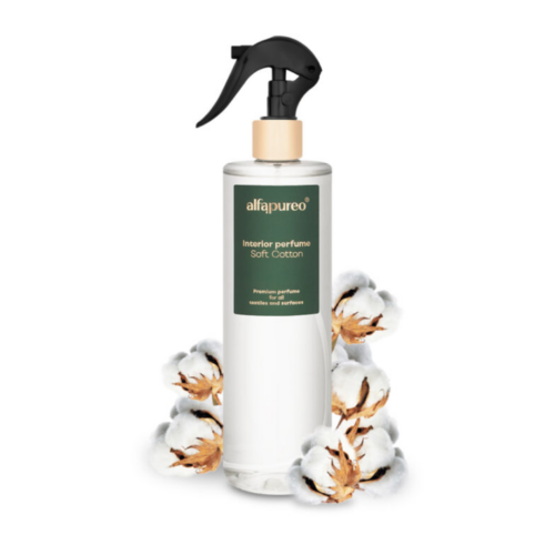 Alfapureo, Soft Cotton, Interiérový parfém 3v1 v spreji 500ml
