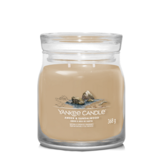 Yankee Candle, Amber & Sandalwood, Signature Sviečka 368g, Ambra a santalové drevo 1630016E