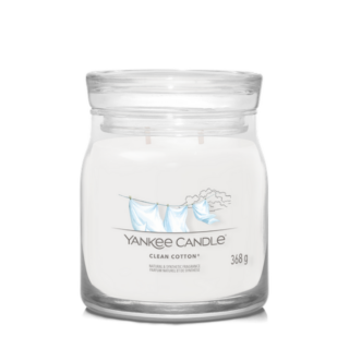 Yankee Candle, Clean Cotton, Signature Sviečka 368g, Čistá bavlna 1630645E