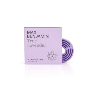 Max Benjamin, Classic, Náhradná náplň vône do auta, True Lavender, Levanduľa 1 ks  RB-CFR08