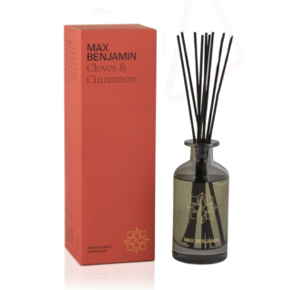 Max Benjamin, Cloves & Cinnamon, Vonný difuzér, Klinčeky a škorica 150ml  RB-D11