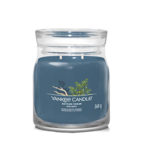 Yankee Candle, Bayside Cedar, Signature Sviečka 368g