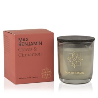 Max Benjamin, Max Benjamin Cloves & Cinnamon, Sviečka 210g, Klinčeky a škorica RB-C11