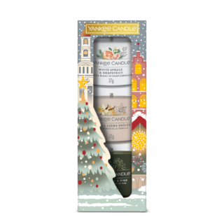 Yankee Candle, Vianočný set, Votívna sviečka v skle 3x37g 2641988E