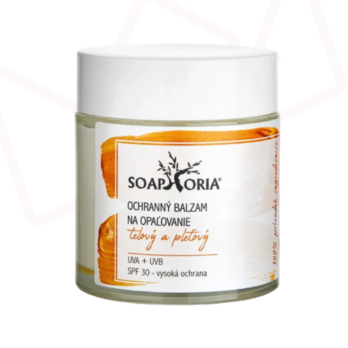 Soaphoria, Opaľovací balzam SPF 30 - Vysoká ochrana 100ml