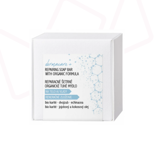 Soaphoria, DERMACARE+ Reparačné organické tuhé mydlo 150g