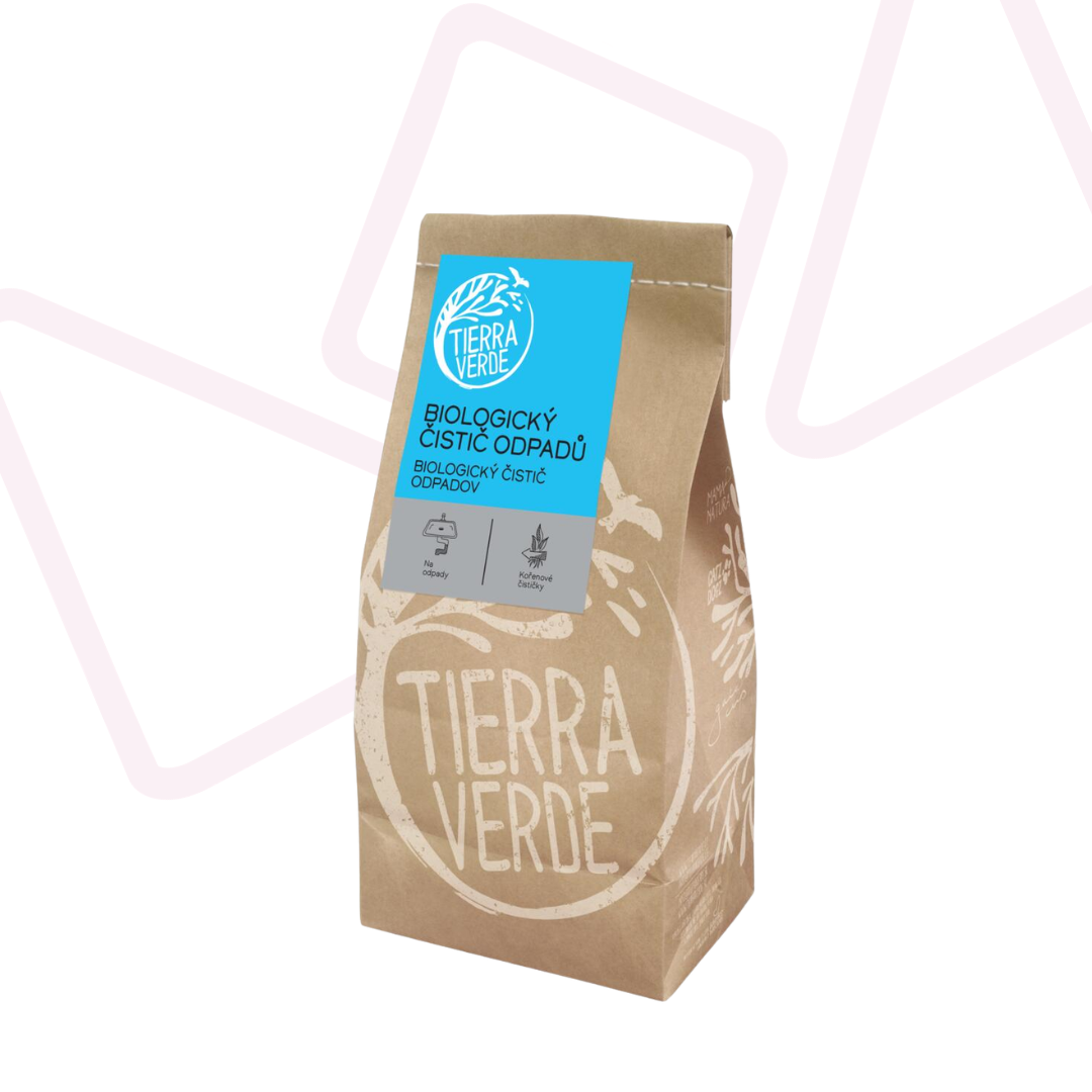 tierra-verde-biologicky-cistic-odpadov-500g Tierra Verde, Biologický čistič odpadov (papierové vrecko 500 g)