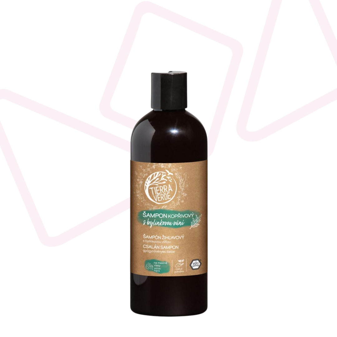 tierra-verde-zihlavovy-sampon-na-mastne-vlasy-s-bylinkovou-vonou-500ml Tierra Verde, Žihľavový šampón na mastné vlasy s bylinkovou vôňou (fľaša 500 ml)